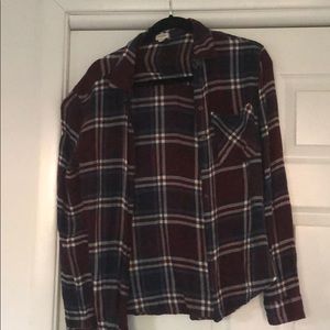Garage Maroon Flannel